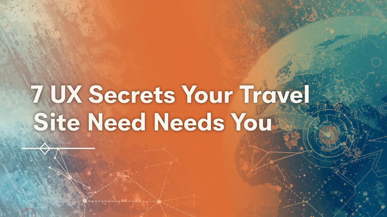 7 UX Secrets Your Travel Site Needs Now